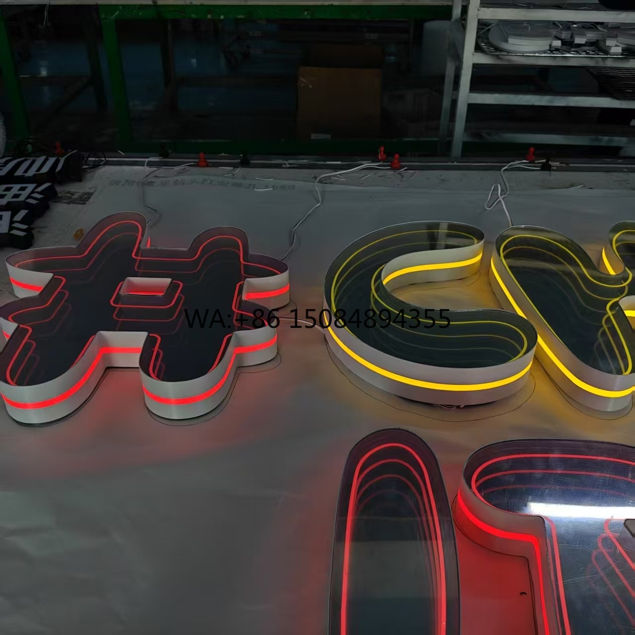 Neon Sign Custom Led - 맞춤형 인피니티 네온사인 LED 3D 아트