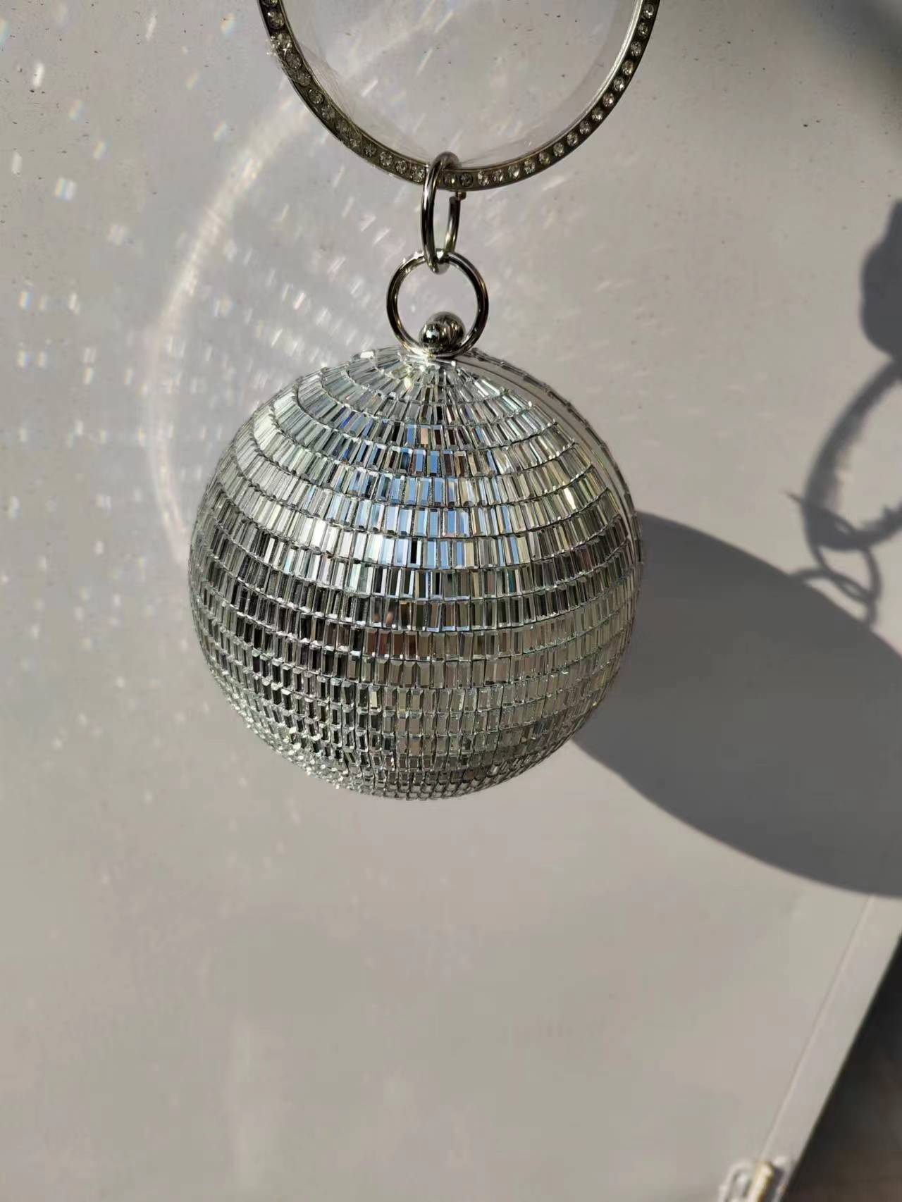 Disco Ball Mirror - 2025 하이 엔드 지갑 실버 디스코