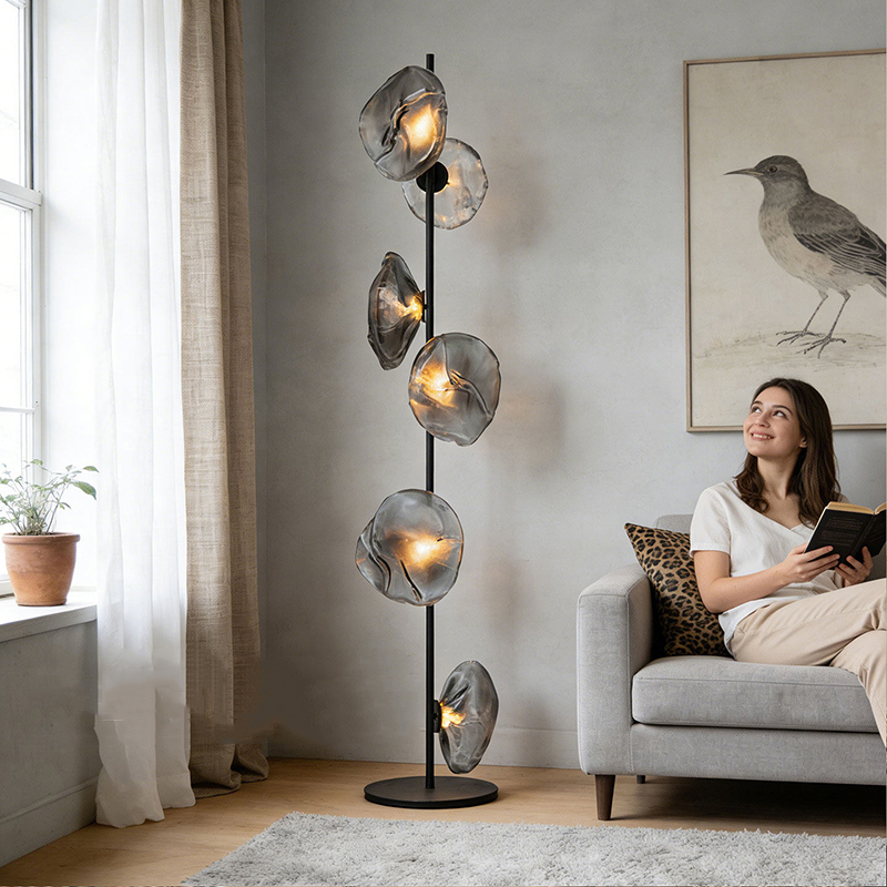 Lighting Home Decor Items - 홈룸 장식용품 LED 조명 플로어 램프