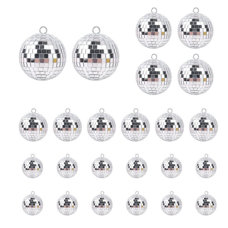 Disco Ball Mirror - A93Z 24개 미러 디스코볼 걸이형, 유리