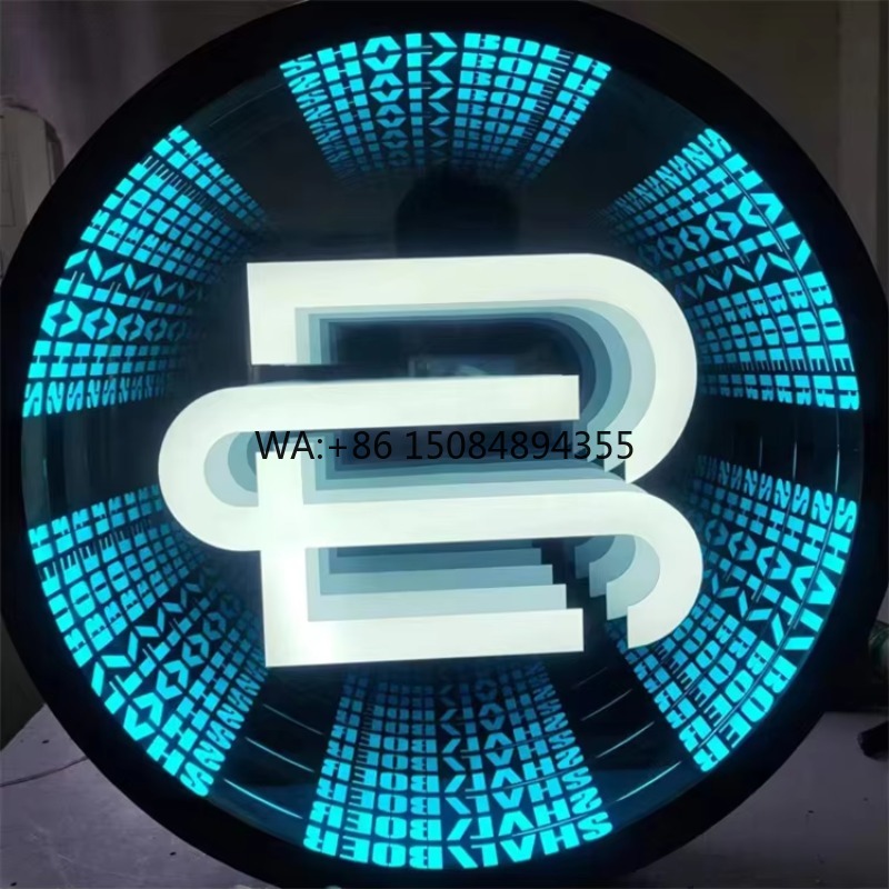 Neon Sign Custom Led - 무료 디자인 맞춤형 매직 인피니티 미러