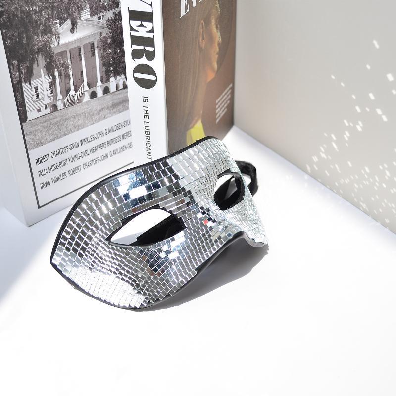 Disco Ball Mirror - 디스코 브라이트 볼 글리터 페이스 마스크