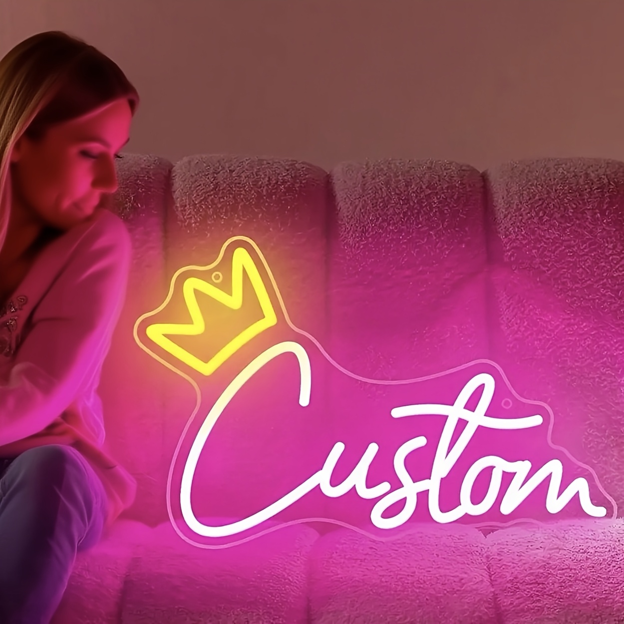 할리부솔 맞춤형 LED 네온사인 - 텍스트/이름 & 왕 - Neon Sign Custom Led 리뷰 및 가격