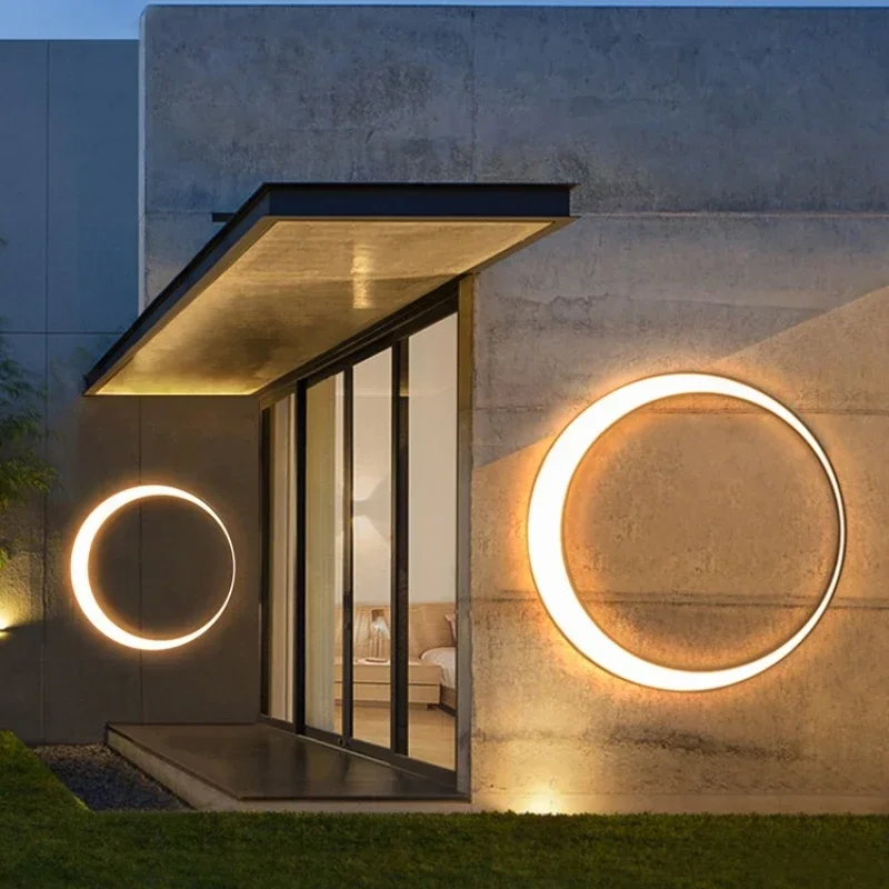 현대 야외 방수 문 벽 램프 빌라 입구 테라스 정원 안 - Lighting Decoration On Wall 리뷰 및 가격