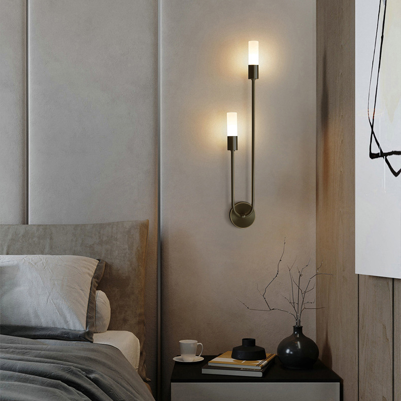 레트로 배경 거실 통로 침실 램프 침대 옆 북유럽풍 창 - Lighting Decoration On Wall 리뷰 및 가격