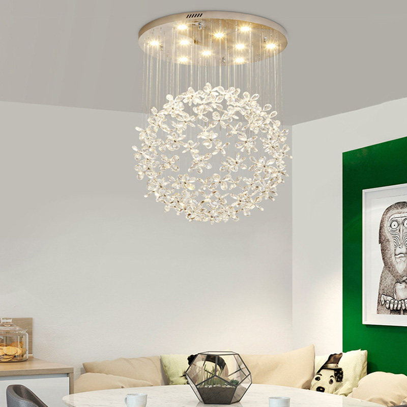 럭셔리 크리스탈 샹들리에 현대식 천장 샹들리에 조명 홈 - Lighting Home Decor Items 리뷰 및 가격