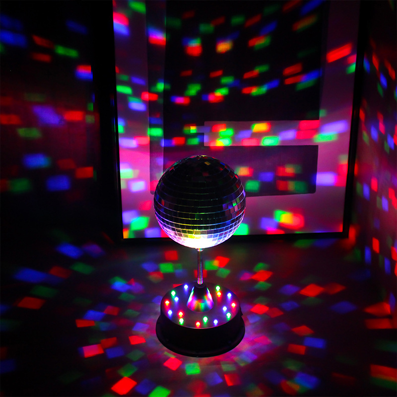 5인치 디스코 미러볼, 유연한 LED 조명, 자동 회전 - Disco Ball Mirror 리뷰 및 가격