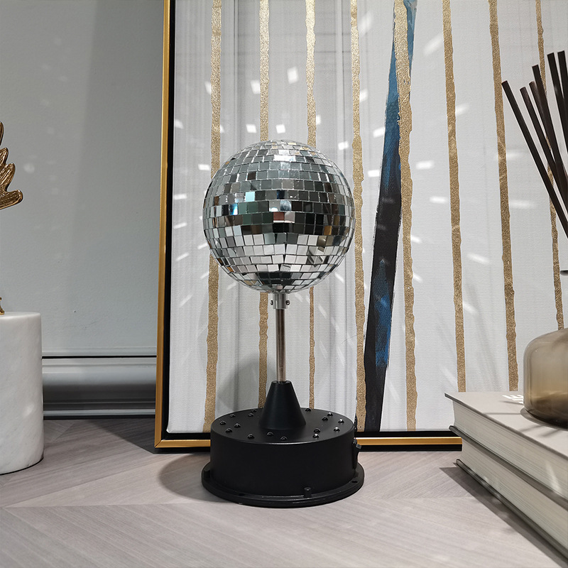 5인치 디스코 미러볼, 유연한 LED 조명, 자동 회전 - Disco Ball Mirror 리뷰 및 가격