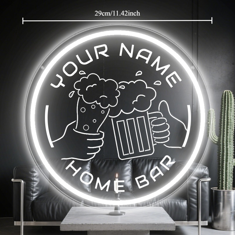 치어스 로고가 있는 맞춤형 LED 네온사인 - 개인 맞 - Neon Sign Custom Led 리뷰 및 가격