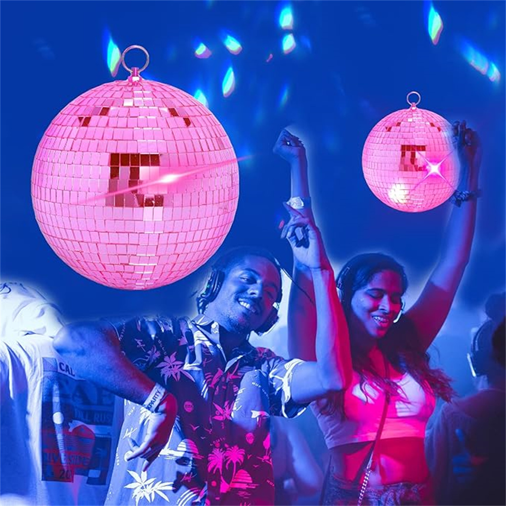 핑크 반사 거울 공, 레이저 공, 발렌타인 데이용 디스 - Disco Ball Mirror 리뷰 및 가격