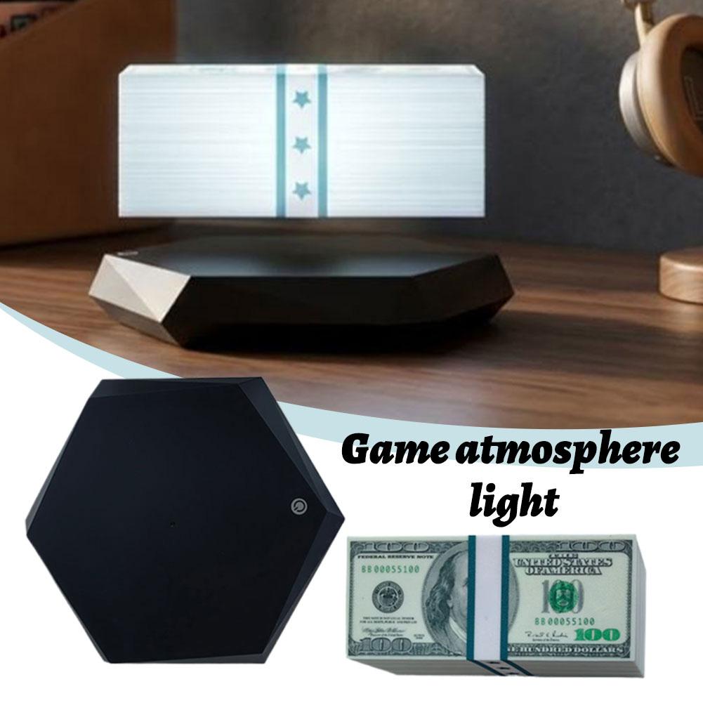 자기부상 게임 현금 램프 360 °   회전하는 플로팅 - Led Moon Lamp 리뷰 및 가격