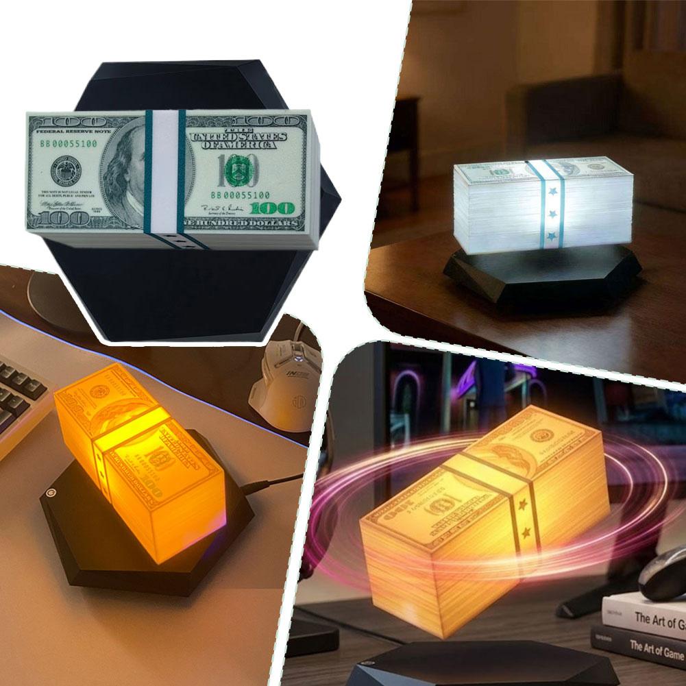 자기부상 게임 현금 램프 360 °   회전하는 플로팅 - Led Moon Lamp 리뷰 및 가격