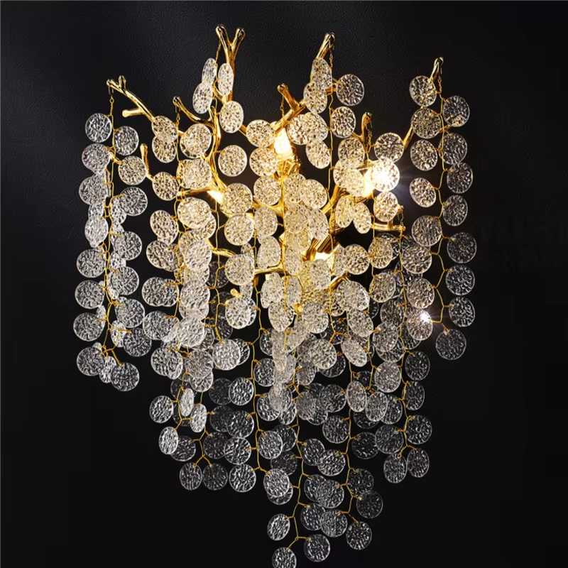 모던 럭셔리 크리스탈 벽 램프, 거실 침실 침대 옆 램 - Lighting Decoration On Wall 리뷰 및 가격