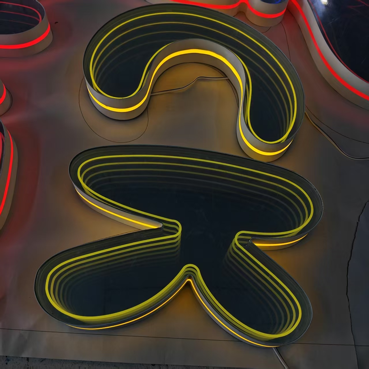 맞춤형 인피니티 네온사인 LED 3D 아트 천층 무한  - Neon Sign Custom Led 리뷰 및 가격