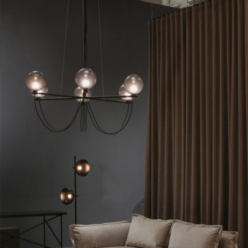 북유럽 스타일 LED 천장 펜던트 램프 창의적인 거실  - Lighting Home Decor Items 리뷰 및 가격