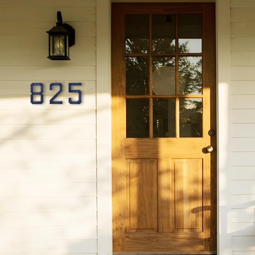 태양광 주소 번호 표시판, LED 조명 A-D 글자 및 - Lighting Decor For House 리뷰 및 가격