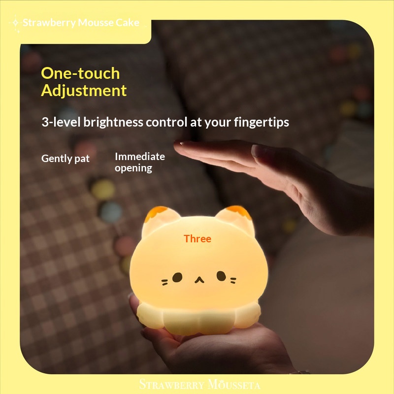 딸기 무스테타 문어 터치 램프 귀여운 무드등 트렌디한  - Lighting Home Decor Items 리뷰 및 가격
