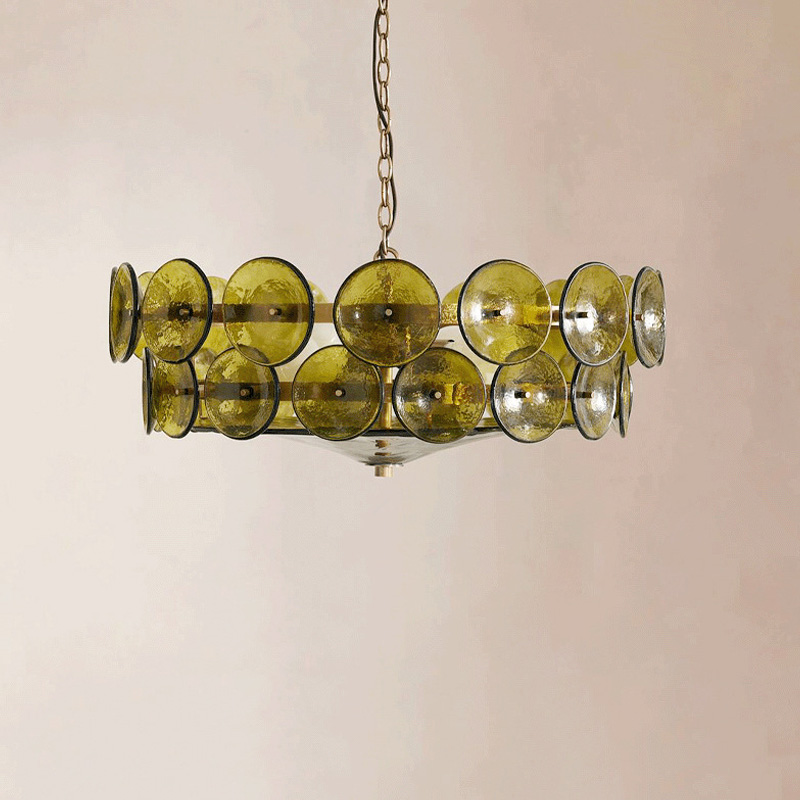 럭셔리 유리 샹들리에 조명 램프 거실 펜던트 조명 홈  - Lighting Home Decor Items 리뷰 및 가격