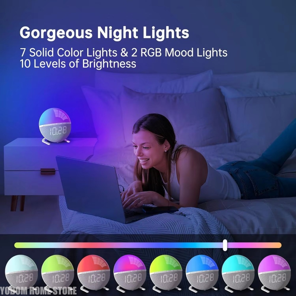 일출 알람 시계 기상등 - 자연음 디지털 시계 (홈데코 - Lighting Decor Sunrise 리뷰 및 가격