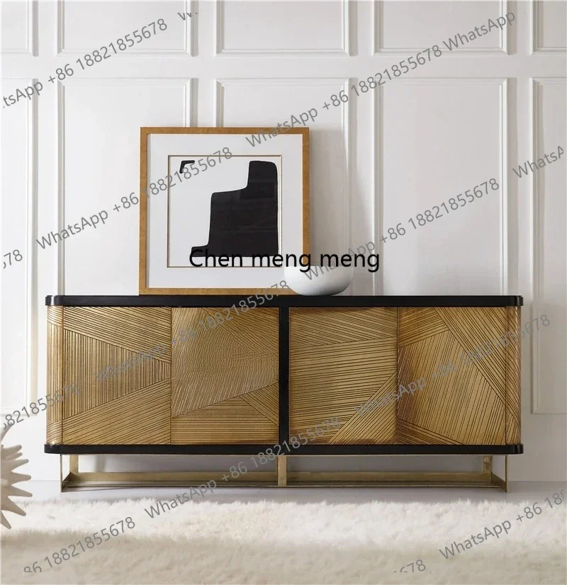 TTT 할인 프랑스 레트로 다이닝 사이드 캐비닛 원목  - Decor Lighting Discount 리뷰 및 가격