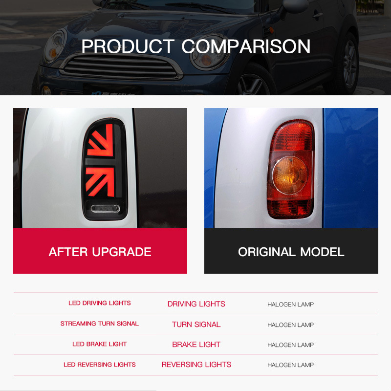 BMW 미니 클럽맨 쿠퍼 R55 2007-2014용 자 - Union Lighting & Decor Photos 리뷰 및 가격