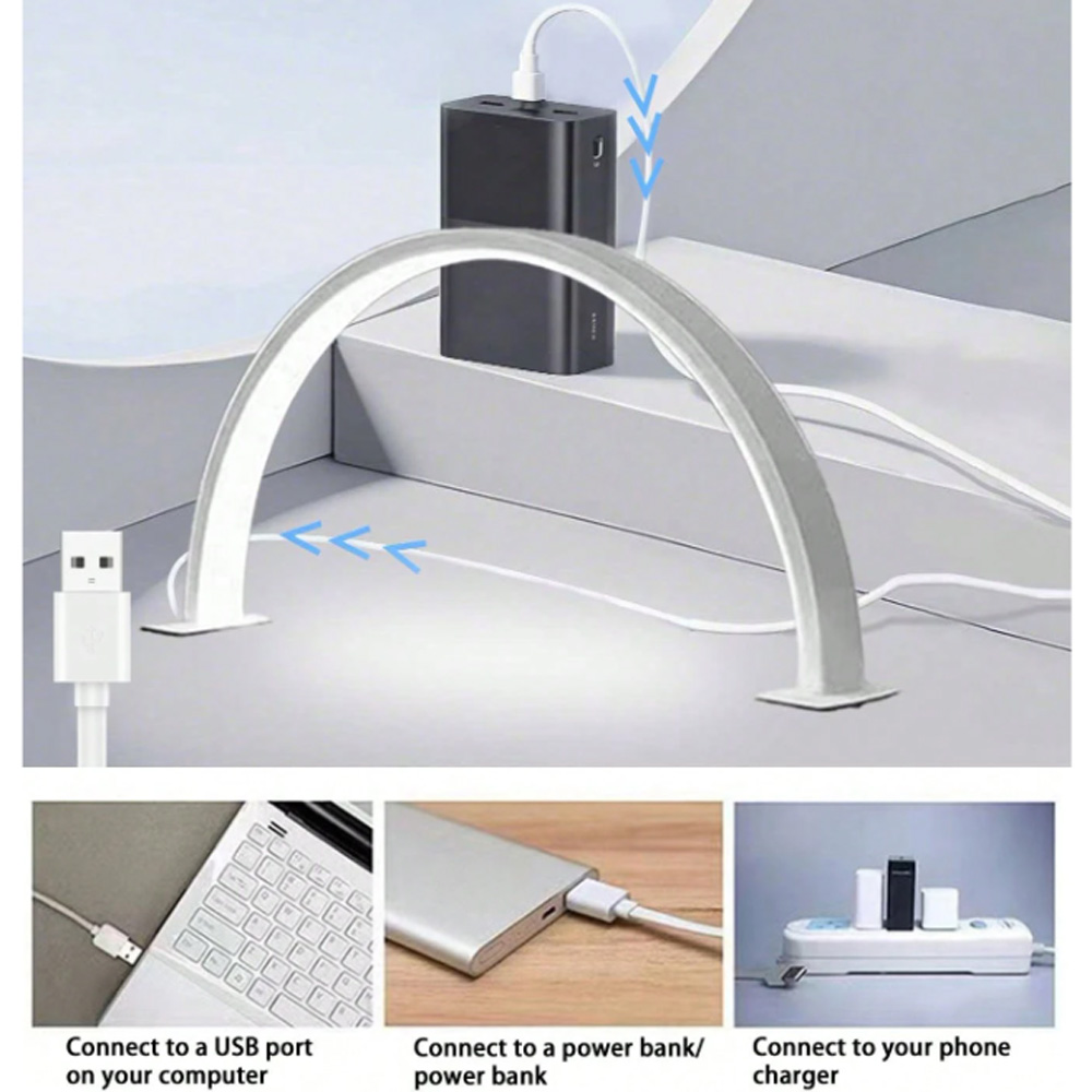 네일 램프 40/66CM 필 라이트 USB 5V LED - Led Moon Lamp 리뷰 및 가격