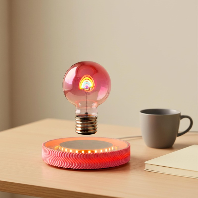 무선 LED 전구 데스크 램프, 공중 부양되는 디자인으 - Led Moon Lamp 리뷰 및 가격