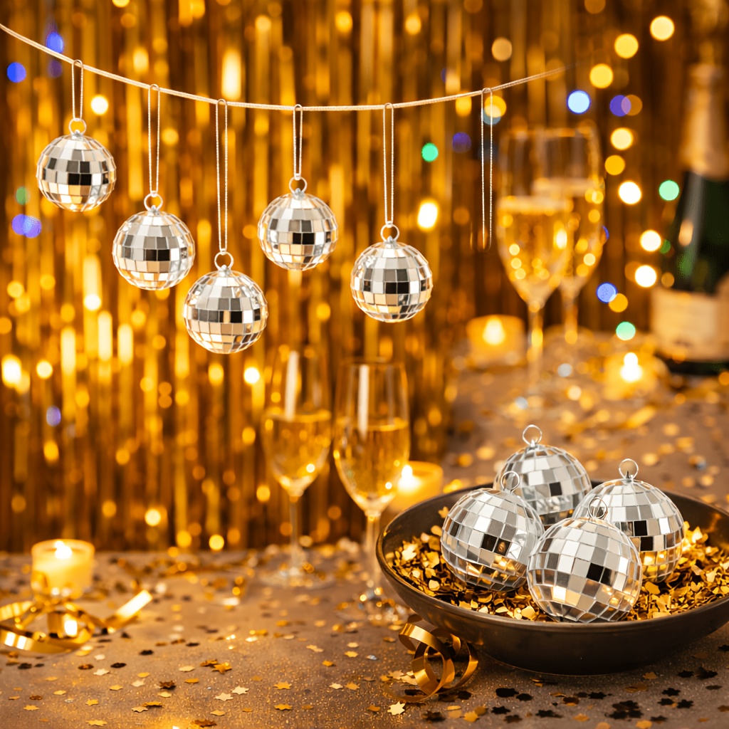 12pcs 미니 디스코 미러 볼-70년대 디스코를 위한 - Disco Ball Mirror 리뷰 및 가격