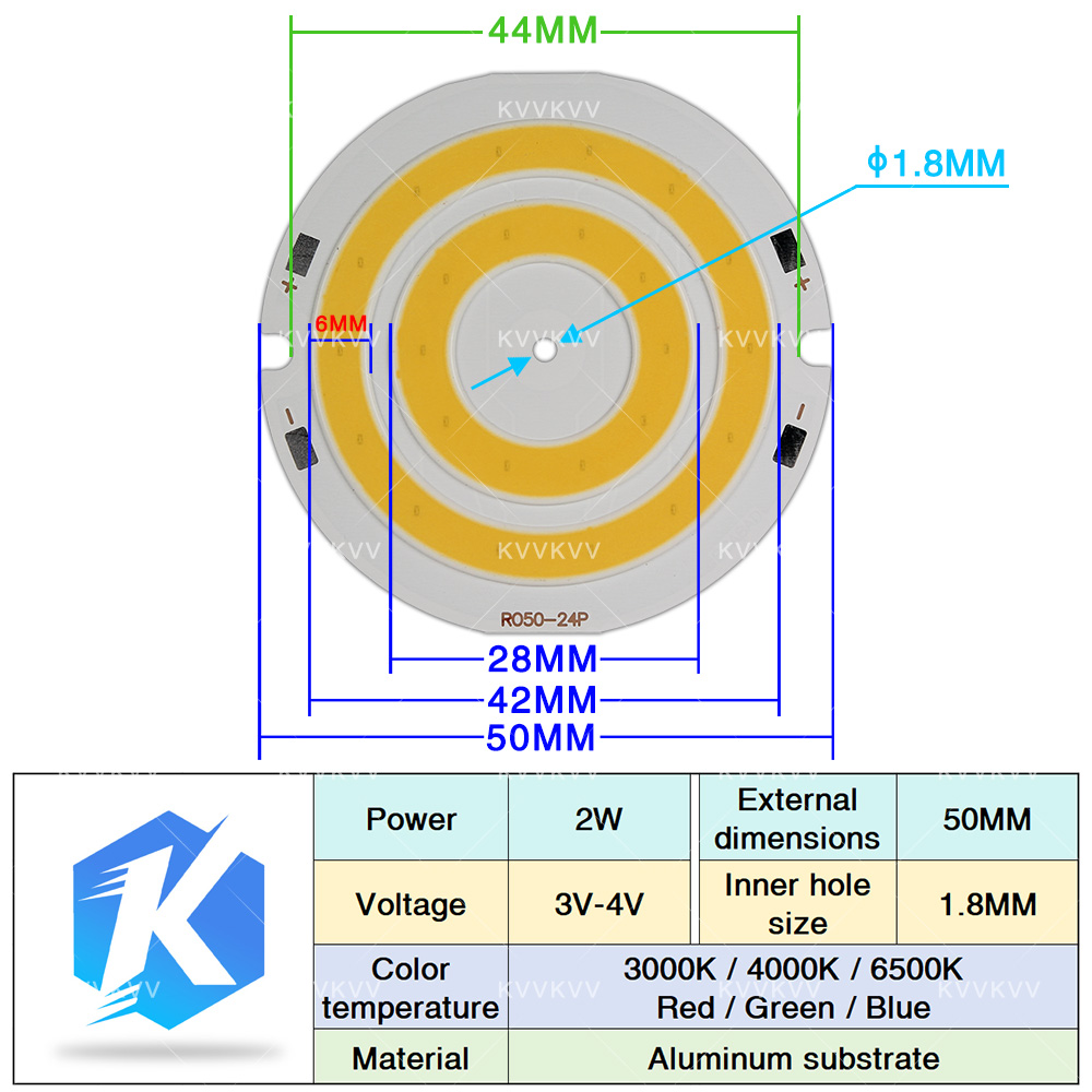 3V 4V 원형 COB LED 램프 부품 3.7V 전구 - Lighting Decor For House 리뷰 및 가격