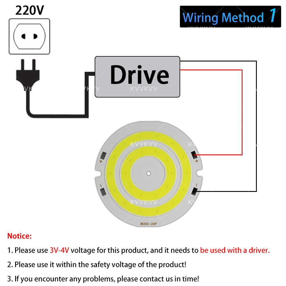 3V 4V 원형 COB LED 램프 부품 3.7V 전구 - Lighting Decor For House 리뷰 및 가격
