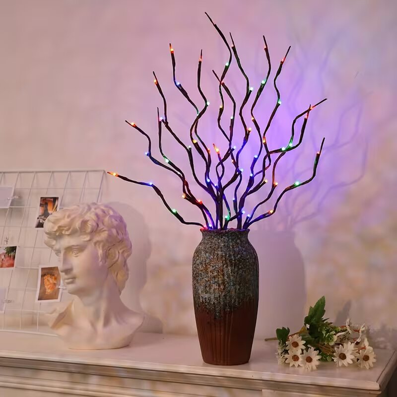 1/2PC 20LED 벚꽃 나무 가지 조명 실내외 홈  - Lighting Table Decor 리뷰 및 가격