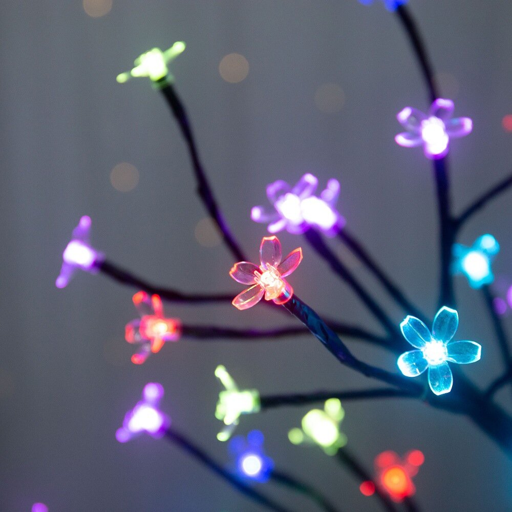 1/2PC 20LED 벚꽃 나무 가지 조명 실내외 홈  - Lighting Table Decor 리뷰 및 가격