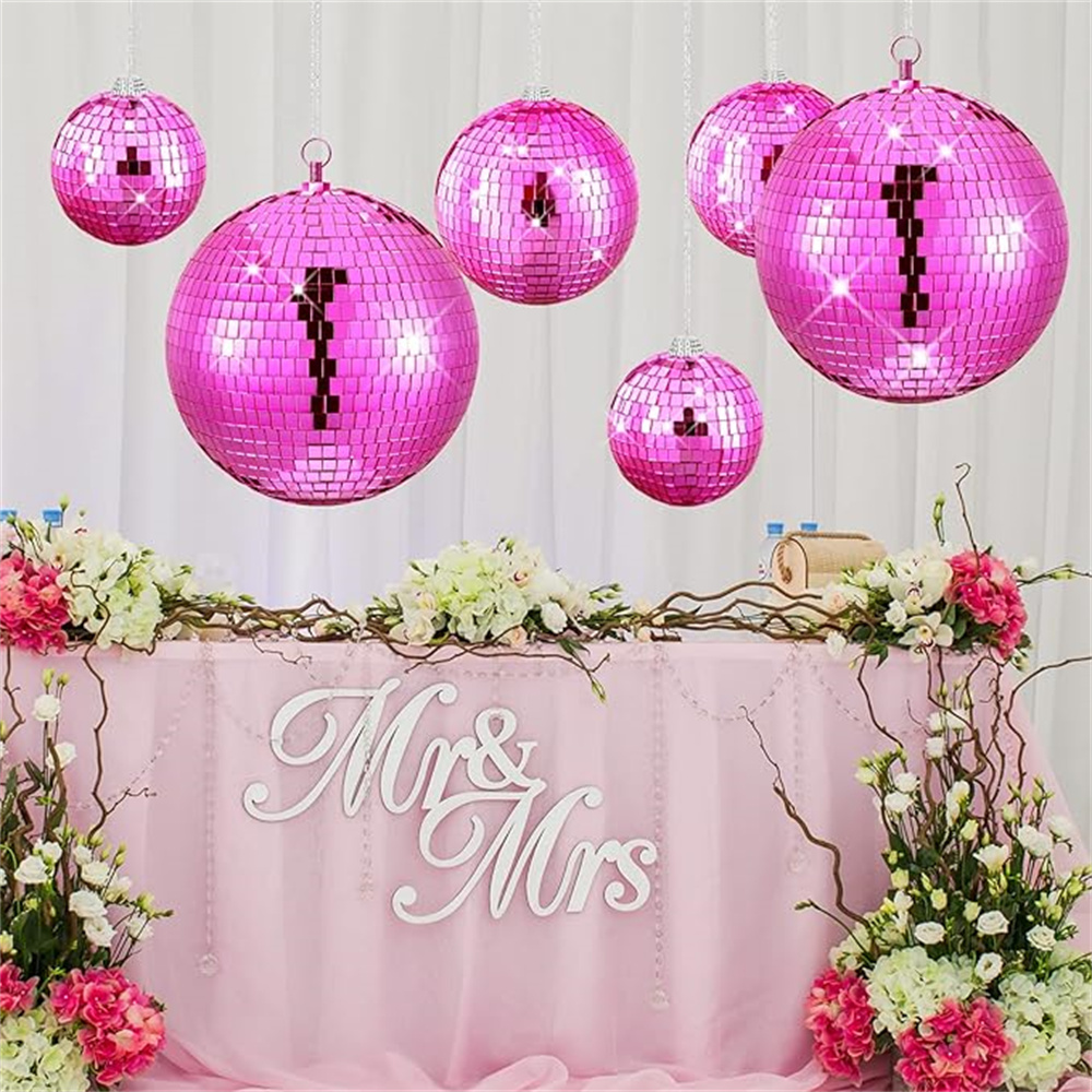 10-20cm 핑크 반사 거울 공, 레이저 공, 디스코 - Decor Lighting Pack 리뷰 및 가격