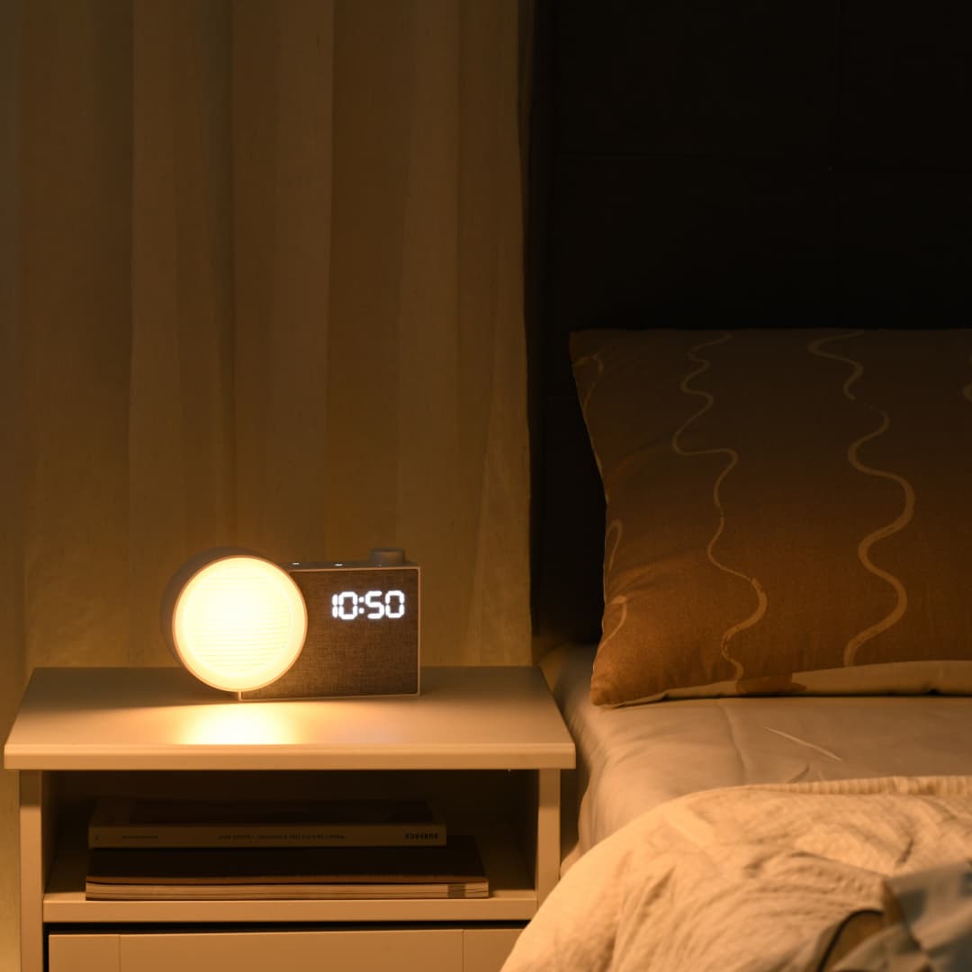 WILIT LED 무드등 알람 시계, 백색소음 및 타이 - Lighting Table Decor 리뷰 및 가격