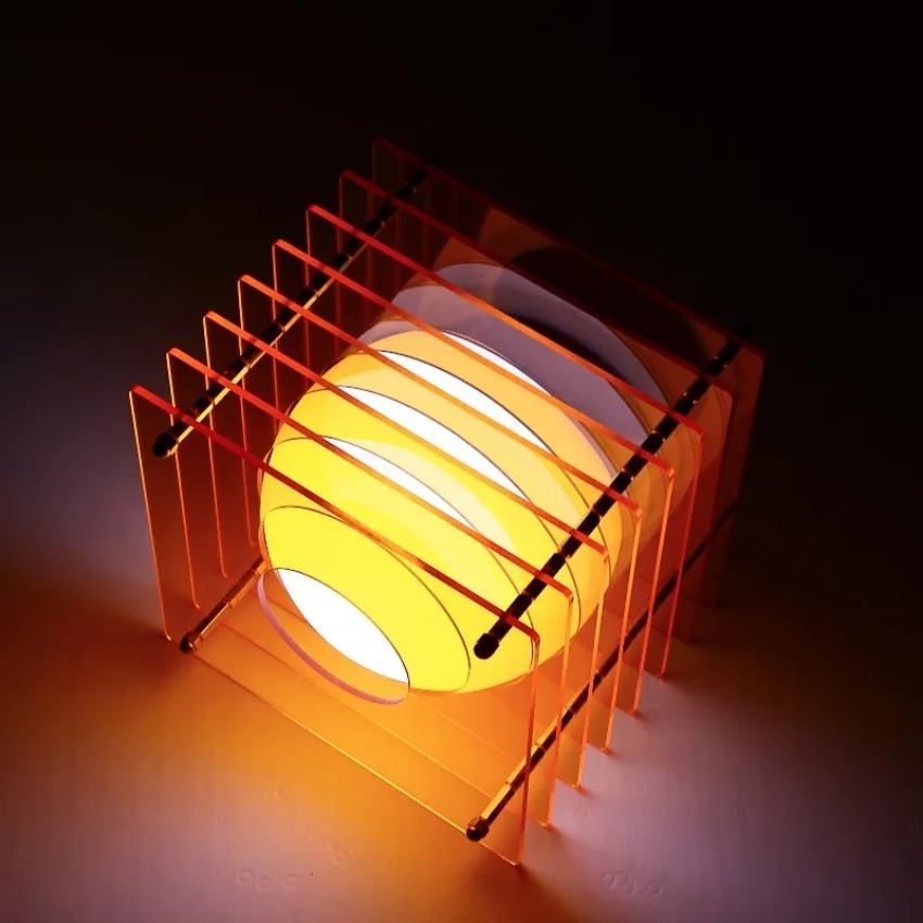 DIY 달 모양 램프 아크릴 천겹 램프 데스크탑 장식품 - Led Moon Lamp 리뷰 및 가격
