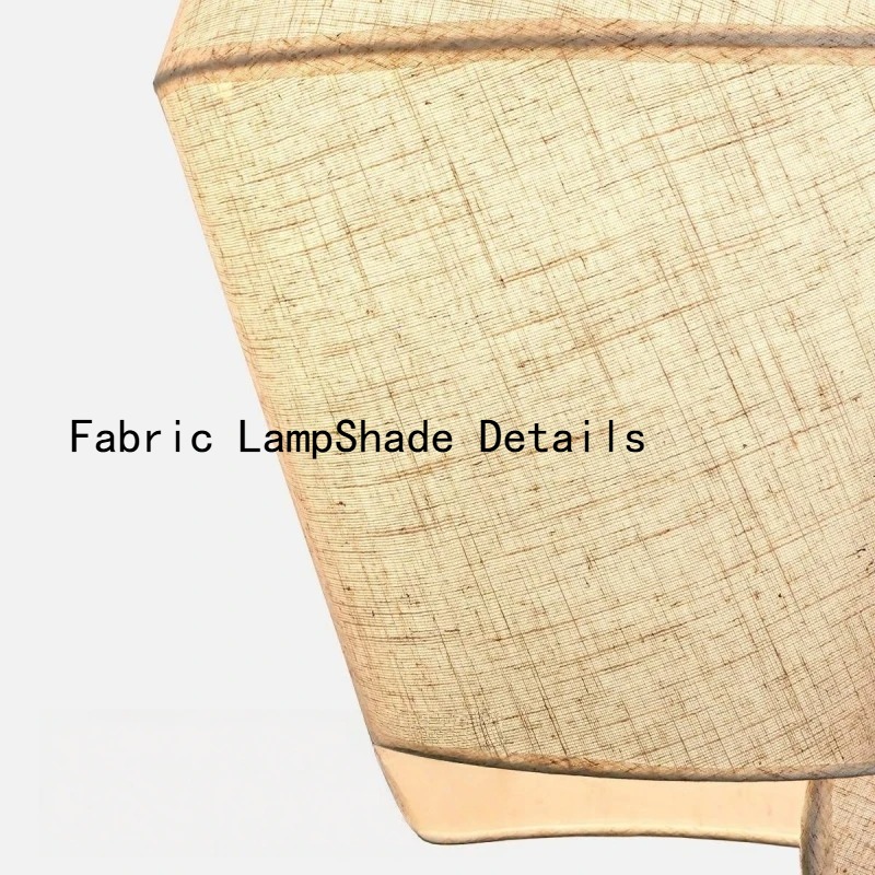 Japandi 행잉 램프 E27 펜던트 조명 패브릭 룸 - Lighting Home Decor Items 리뷰 및 가격