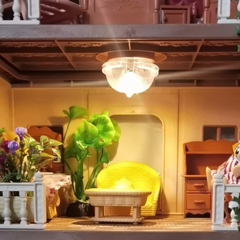 1/3Pcs 인형 집 미니 조명 공원 시뮬레이션 거리  - Lighting Decor For House 리뷰 및 가격