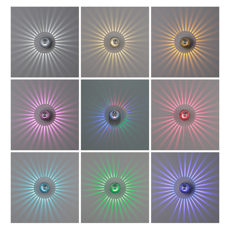 창의적인 LED 복도 벽등 알루미늄 해바라기 복도 바  - Decor Lighting Discount 리뷰 및 가격